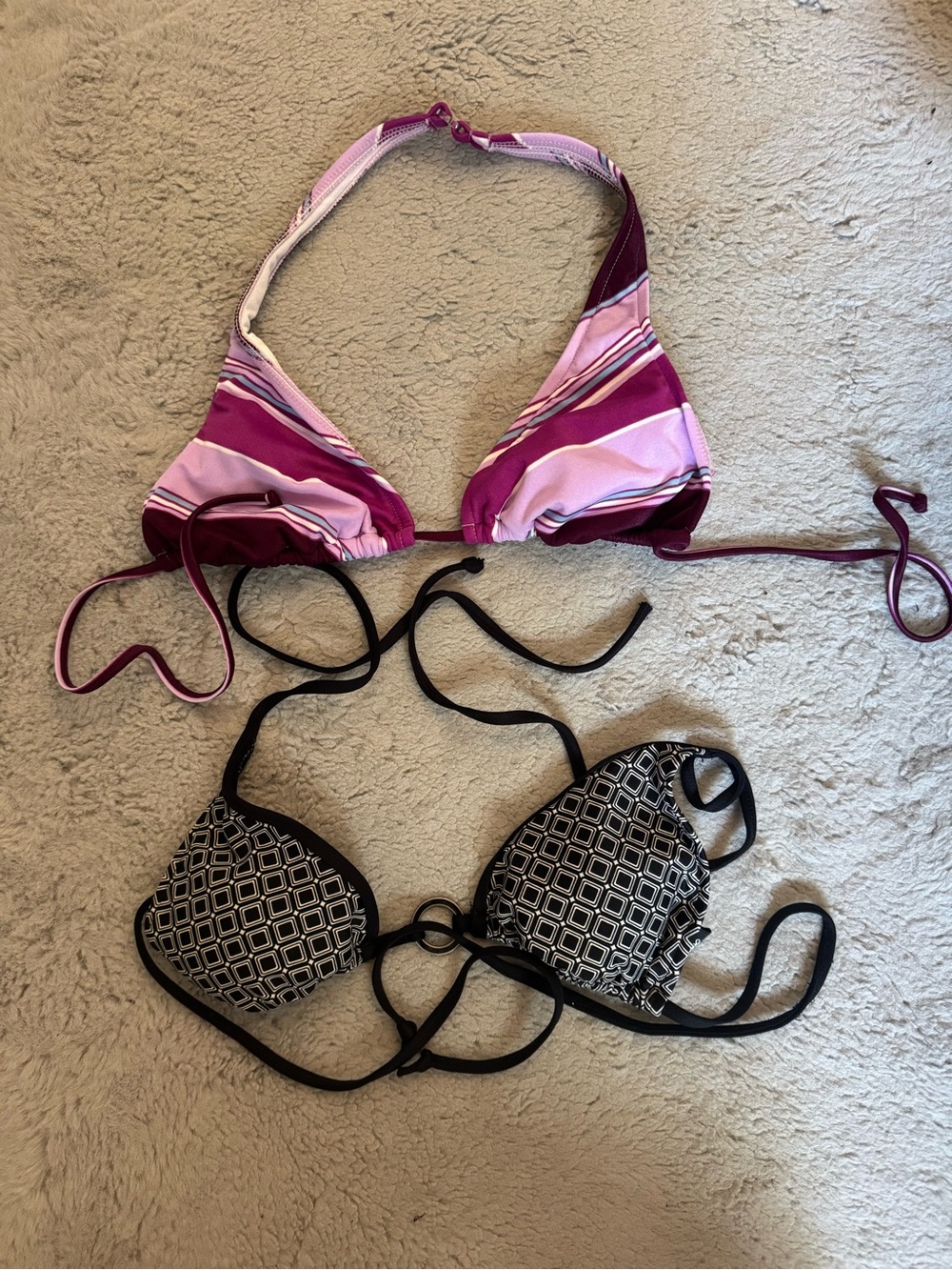 Vintage Bikini Top Bundle | Size Medium For Both